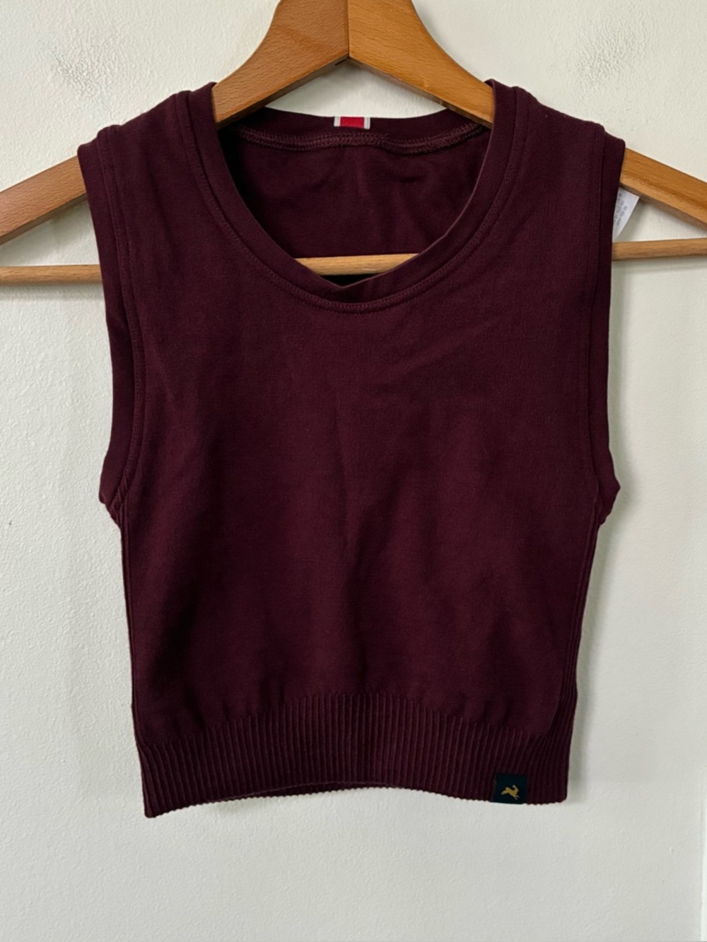 Tracksmith Fells Merino Wool Blend Crop Top - Picture 4 of 8